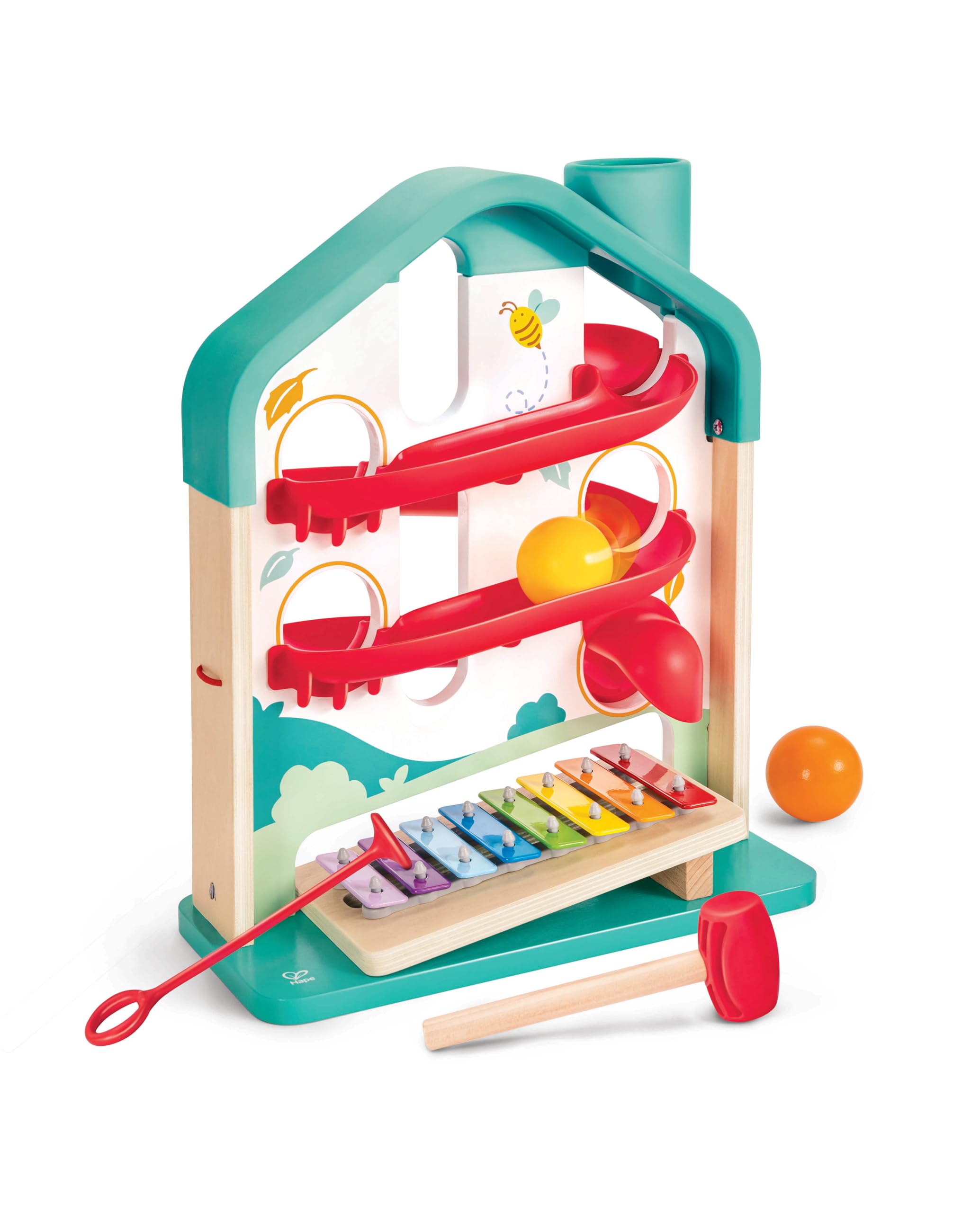 Amazon.com: Hape Melody Mansion Ball Run : Toys & Games